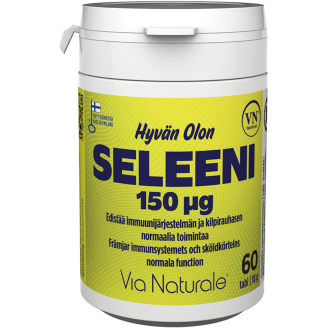 Hyvän Olon Seleeni Via Naturale 150 µg 60 tabl