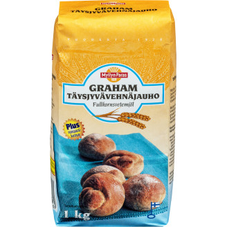 Graham täysjyvävehnäjauho 1 kg