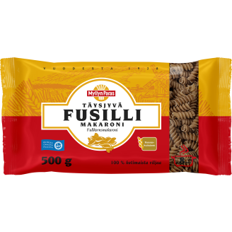 Fusilli makaroni Myllyn Paras 500 g täysjyvä