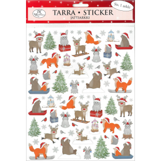 Jättitarra-arkki J.K. Primeco Joulueläimet