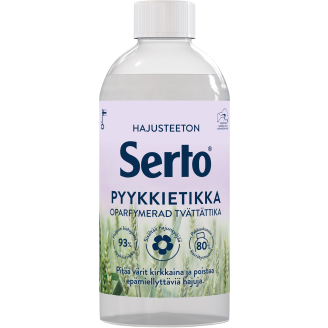 Pyykkietikka Serto 475 ml hajusteeton