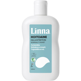 Hoitoaine Linna 400 ml hajusteeton