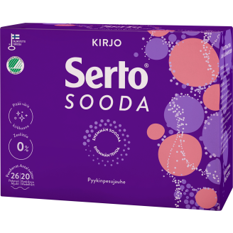 Pyykinpesujauhe Serto 890 g Sooda kirjo