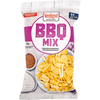 Perunasnacks Weekend Snacks 35 g BBQ Mix