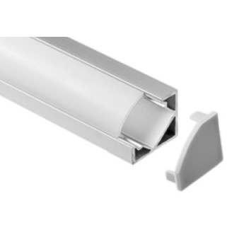 Alumiiniprofiili Led Energie 1 m kulma