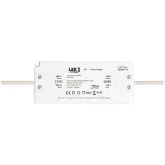 Vakiojänniteliitäntälaite Led Energie 12V 30W IP20 125 x 50 x 15 mm