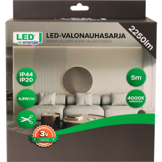 Valonauhasarja Led Energie 5 m 24 W 2250 lm 4000K IP20/IP44