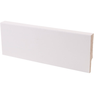 Jalkalista Smart Aava Valkoinen 12x58x3300, 5 kpl