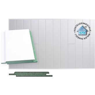 STP-5 ympäripontattu kosteudenkestävä MDF 10X92X2070 5KPL