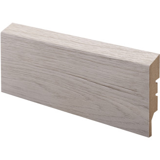 Jalkalista ART SIRU MDF AitoTunne Tuhka 16x65x2750, 5 kpl