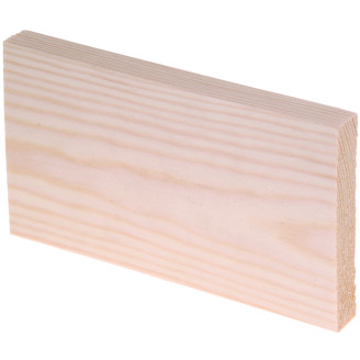 Höylälista HL-Hobby SH 15 x 90 x 1000 mm, puuvalmis mänty, 10 kpl