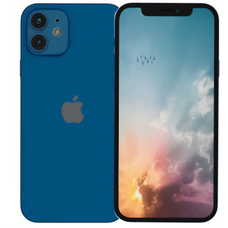 Apple iPhone 12 64 GB 5G, sininen, tehdaskunnostettu