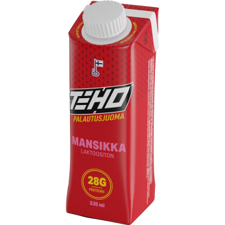 Palautusjuoma Teho 0,33 l mansikka