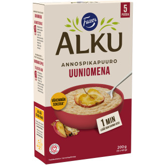 Annospikapuuro Fazer Alku 5 x 40 g uuniomena