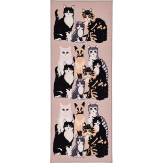 Matto Vallila 80 x 200 cm Kitties