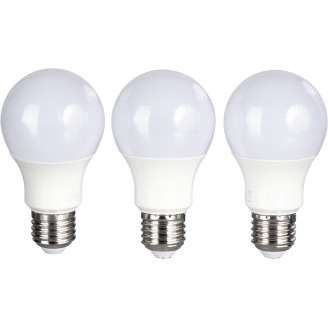 LED-lamppu 470 lm A60 E27 3 kpl