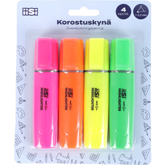 Korostuskynä Iisi 4 kpl