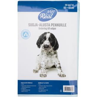 Koiran suoja-alusta Real Dog 20 kpl