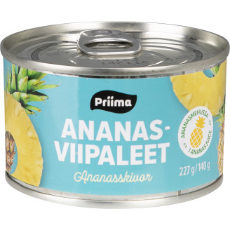 Ananasviipale Priima 227 / 140 g omassa mehussa