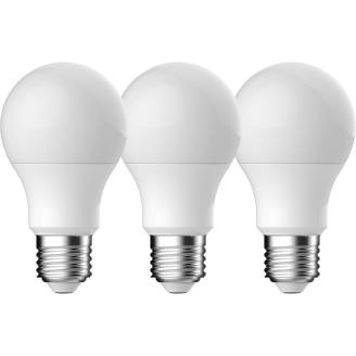 LED-lamppu 806 lm A60 E27 4000K, 3 kpl
