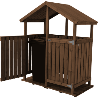 Tuplajätekatos Tammisto Classic ruskea