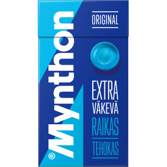 Pastilli Mynthon Original 39 g väkevä