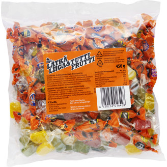 Lätkä&Tuttifrutti Mix Malaco 450 g