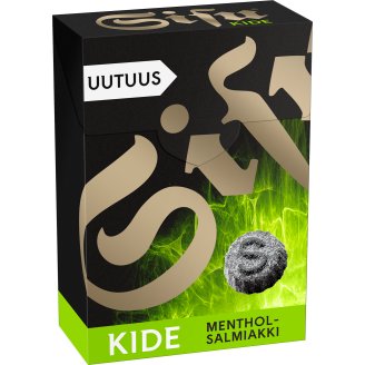 Sisu Kide 80 g menthol-salmiakki pastilli