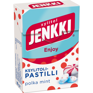 Ksylitolipastilli Jenkki Enjoy 80 g Polkamint