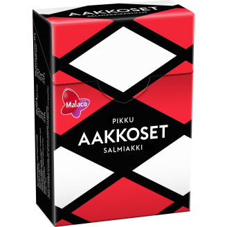 Aakkoset Malaco 75 g Pikku Salmiakki pastilli