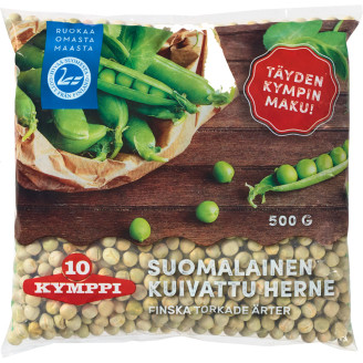 Herne Kymppi 500 g kuivattu