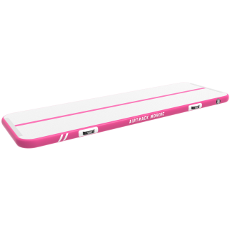 Ilmavolttirata AirTrack Nordic 4 m Standard pinkki