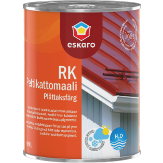Peltikattomaali Eskaro RK 0,9 l grafiitinharmaa