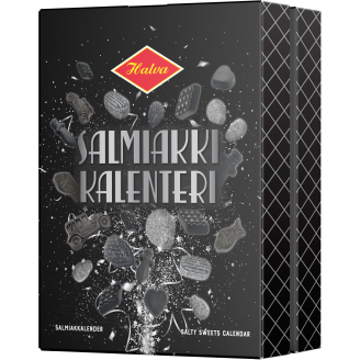 Salmiakkikalenteri Halva 200 g