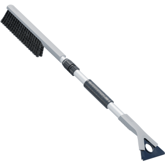 Teleskooppiharja jääraapalla Tele-is