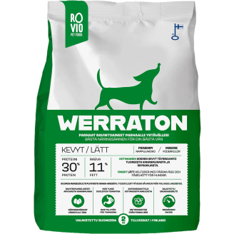 Koiranruoka Werraton 2 kg kevyt