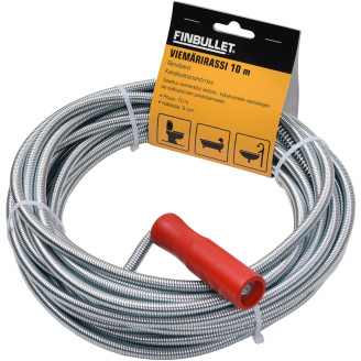 Viemärirassi Finbullet 10 m x 10 mm German