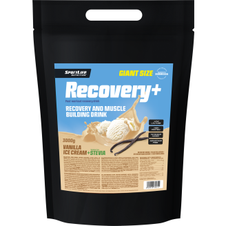 Palautusjuomajauhe SportLife Nutrition 3 kg Recovery+ Vanilla ice cream - stevia