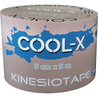 Kinesioteippi Cool-X, 5 cm x 5 m, useita värejä