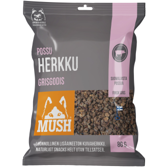 Koiran herkku Mush 80 g possuherkku
