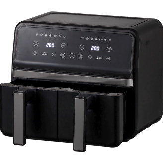 Airfryer Prego tupla 4+4 l