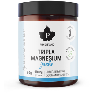 Tripla Magnesium-jauhe Puhdistamo 90 g