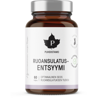 Puhdistamo Ruoansulatusentsyymi 60 kaps