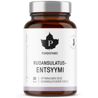 Ruoansulatusentsyymi Puhdistamo 30 kpl