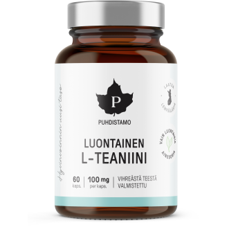 L-teaniini Puhdistamo 60 kpl 100 mg