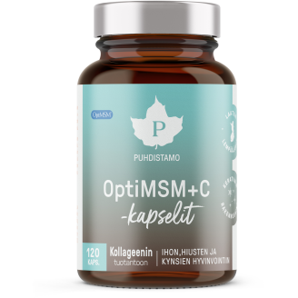 OptiMSM + C Puhdistamo 120 kpl
