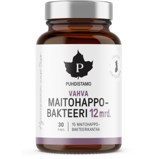 Vahva Maitohappobakteeri Puhdistamo 30 kpl 12mrd.