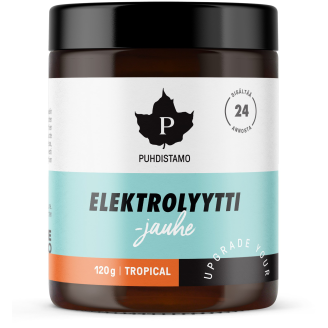 Elektrolyyttijauhe Puhdistamo 120 g Tropical