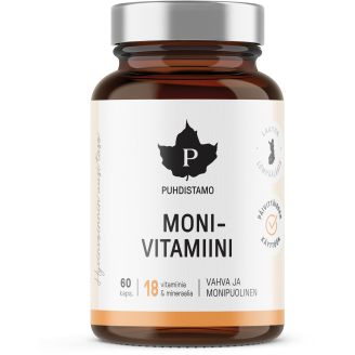 Monivitamiini Puhdistamo 60 kpl