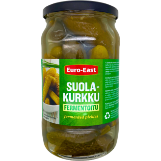 Suolakurkku Euro-East 740 g / 395 g